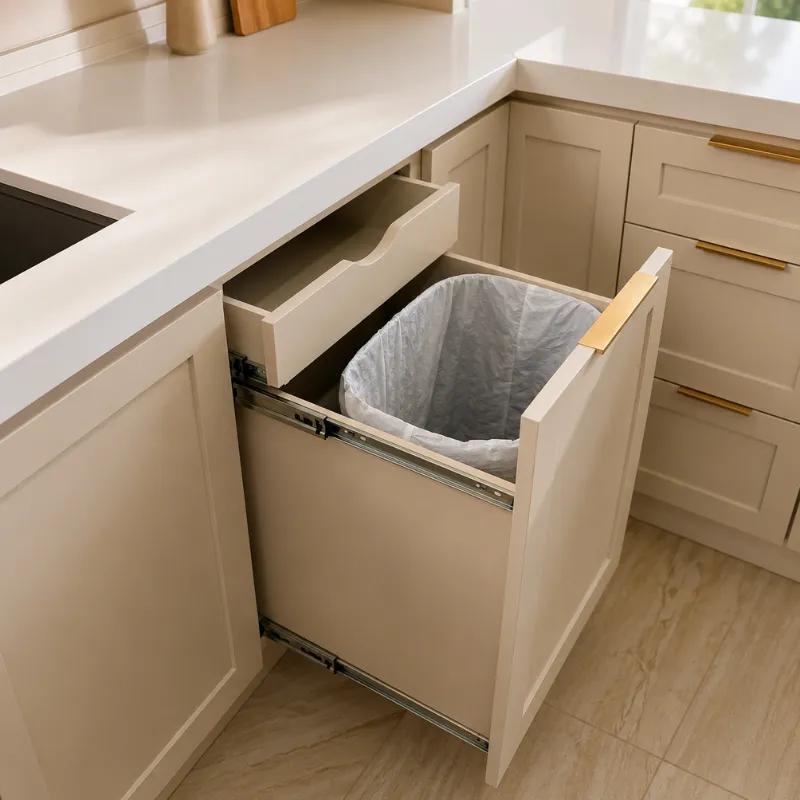 Cajón para basura Integrado