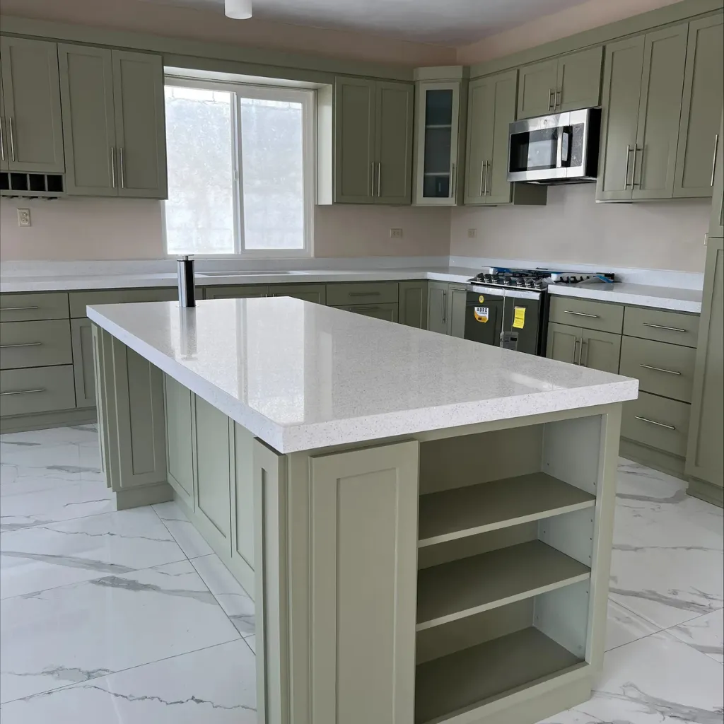 Cocina Integral Verde Olivo